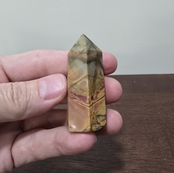 Red Creek Jasper Crystal Tower #G - Picture 4 of 5